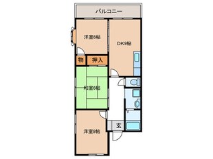 ドゥエル須磨浦の物件間取画像